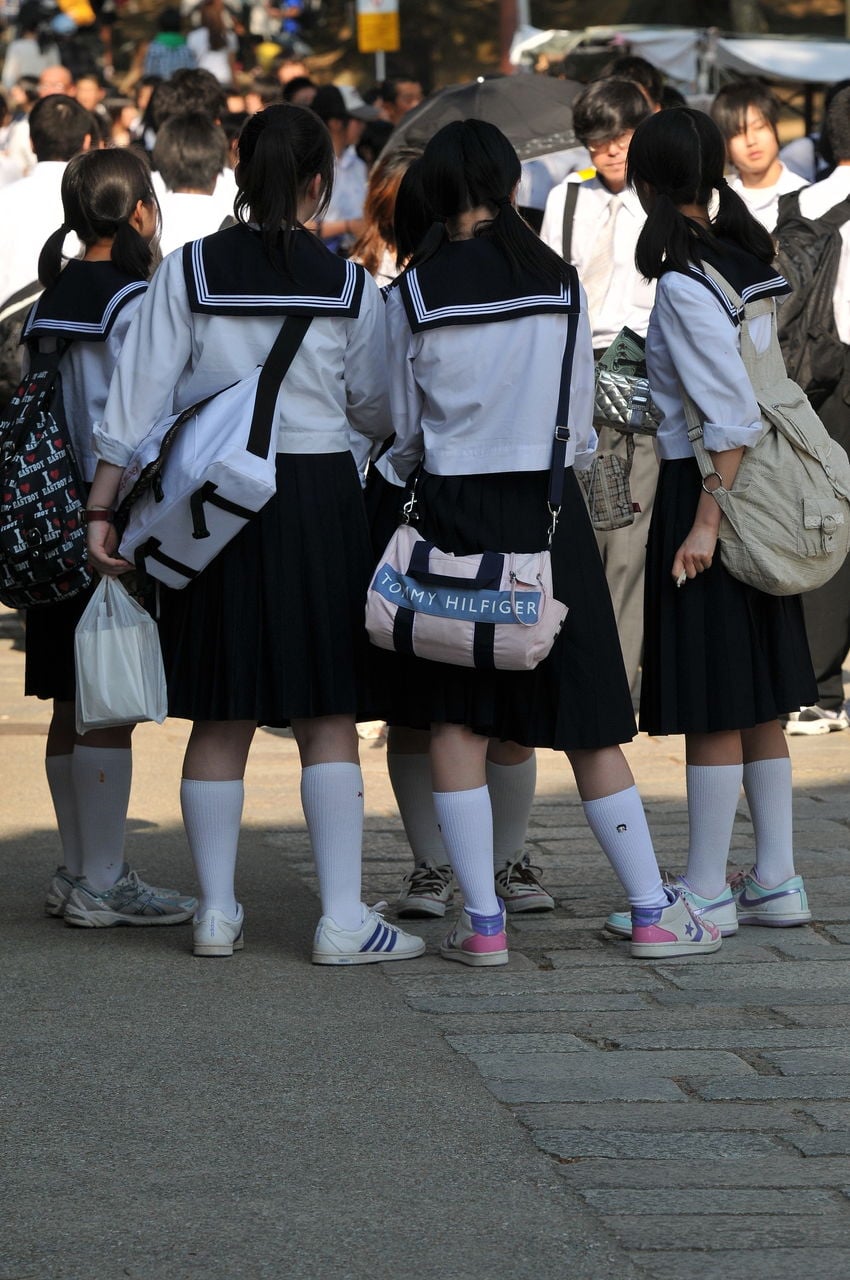 女子中学生画像｜私服で街中を徘徊してるJC街撮り写真其の参 