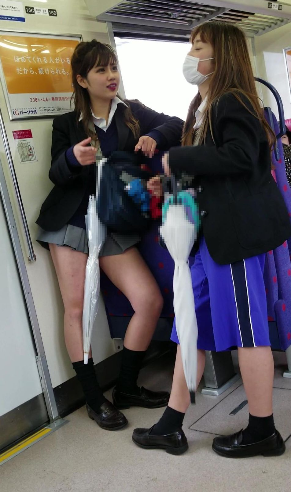 電車内での女子校生の日常vol021 (1)