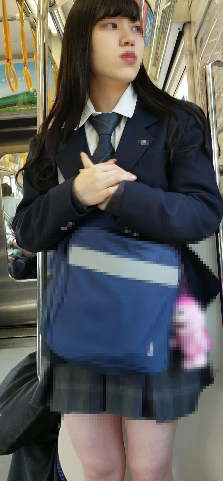 電車内での女子校生の日常vol003 (4)