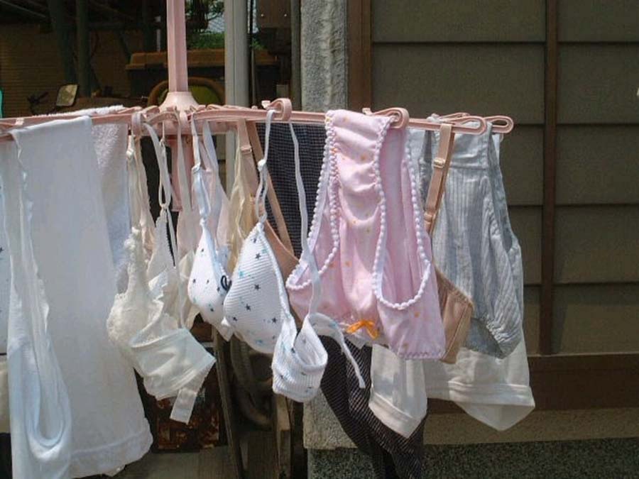 女性下着 洗濯物 盗撮画像 