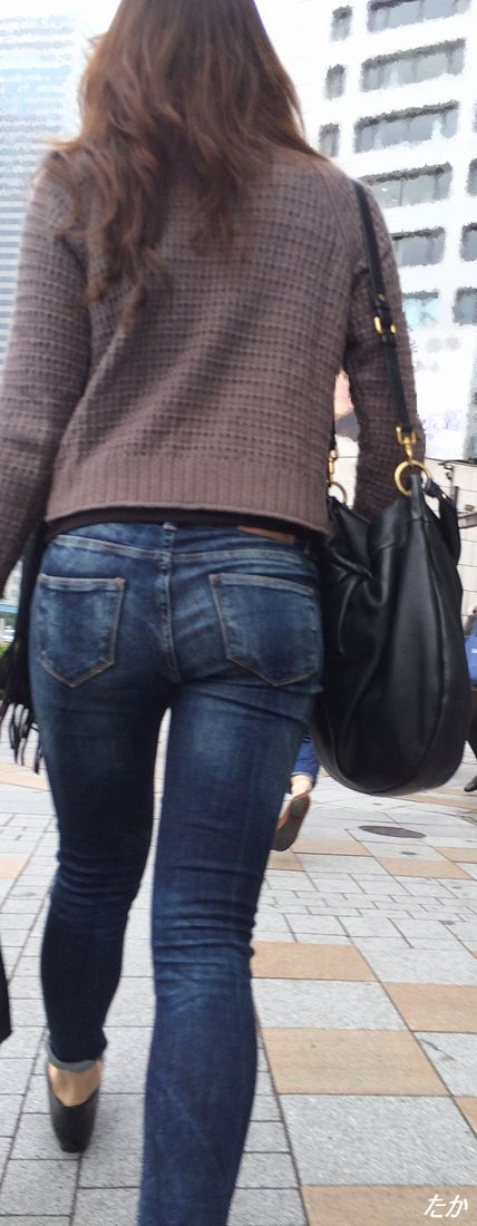 デニムジーパン尻画像｜デニムジーンズを履いてる女性や女の子の画像まとめ１ 50