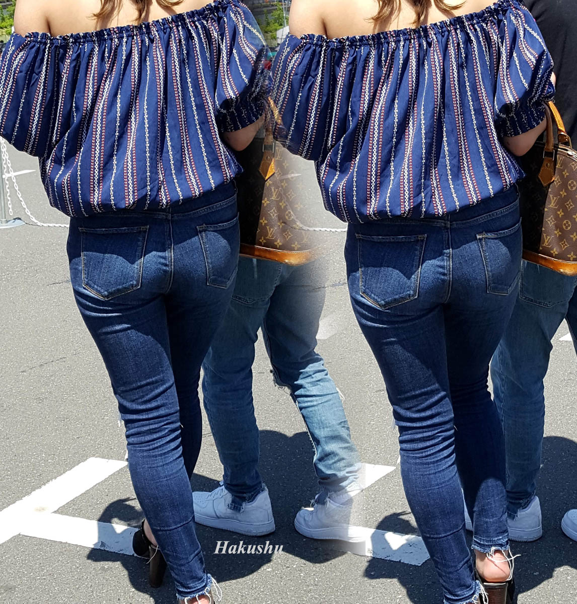 デニムジーパン尻画像｜デニムジーンズを履いてる女性や女の子の画像まとめ１３ 50枚